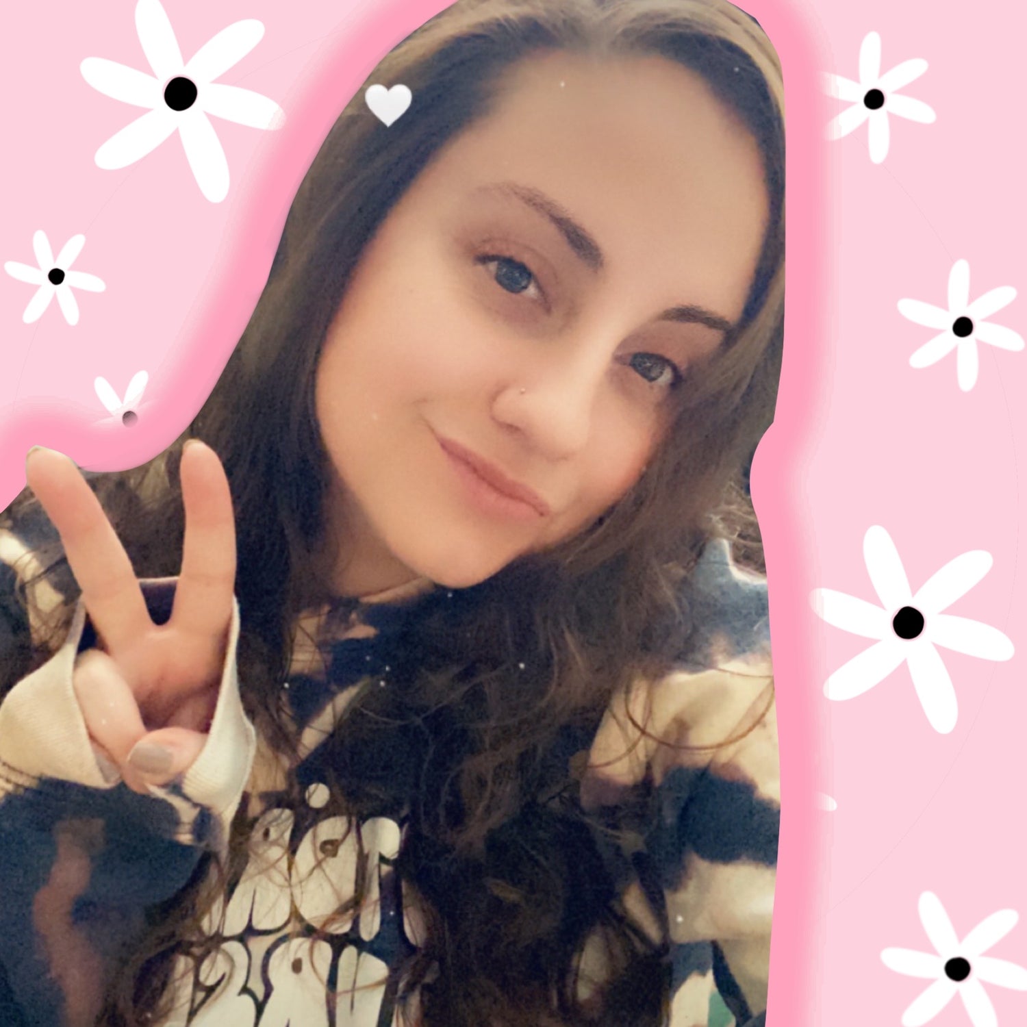 Moxxie Co Wristband Designer Lindsey throws a peace sign