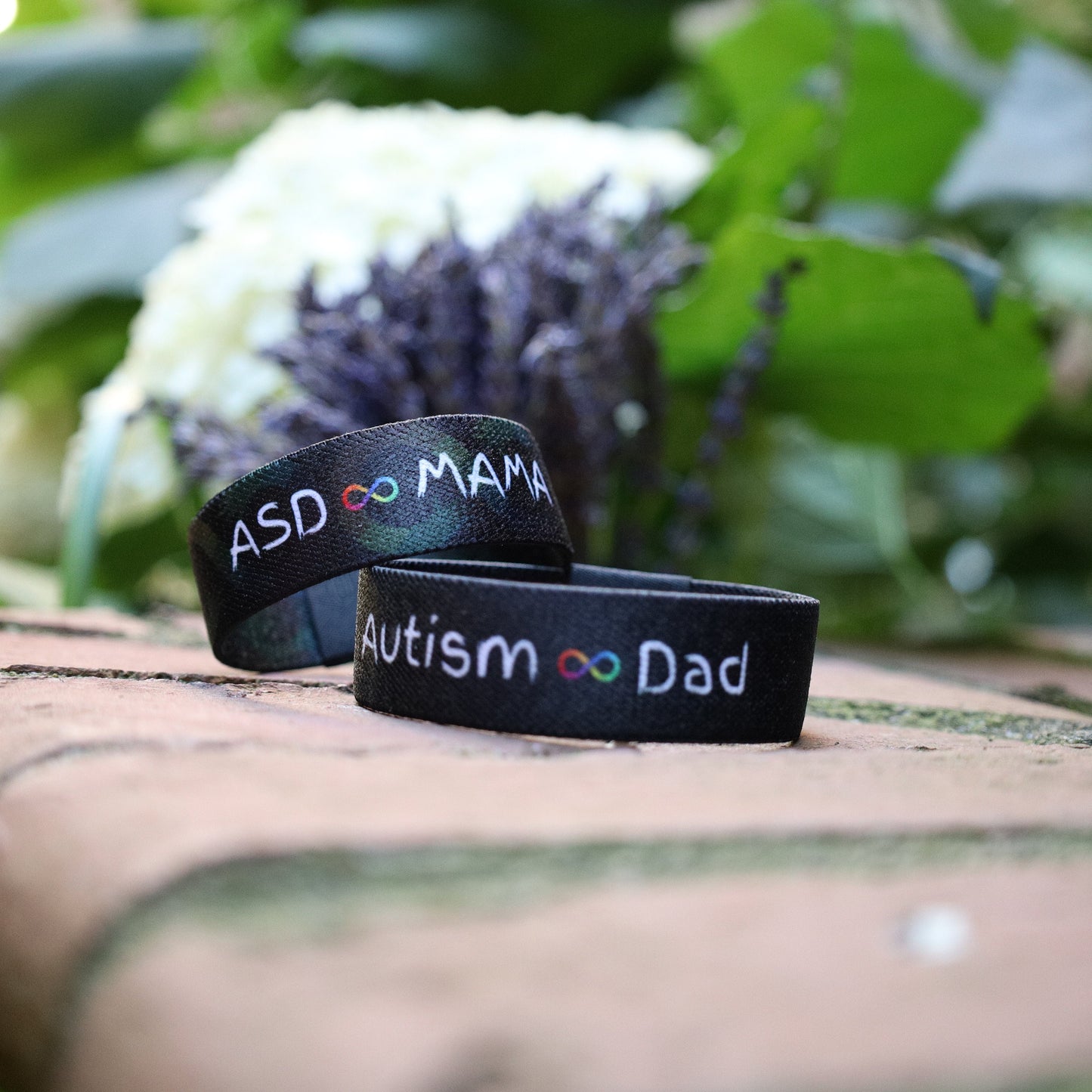 Autism Dad Motivational Awareness Wristband Reversible Bracelet // Gifts for Him // Inspirational Gifts // Love Needs No Words
