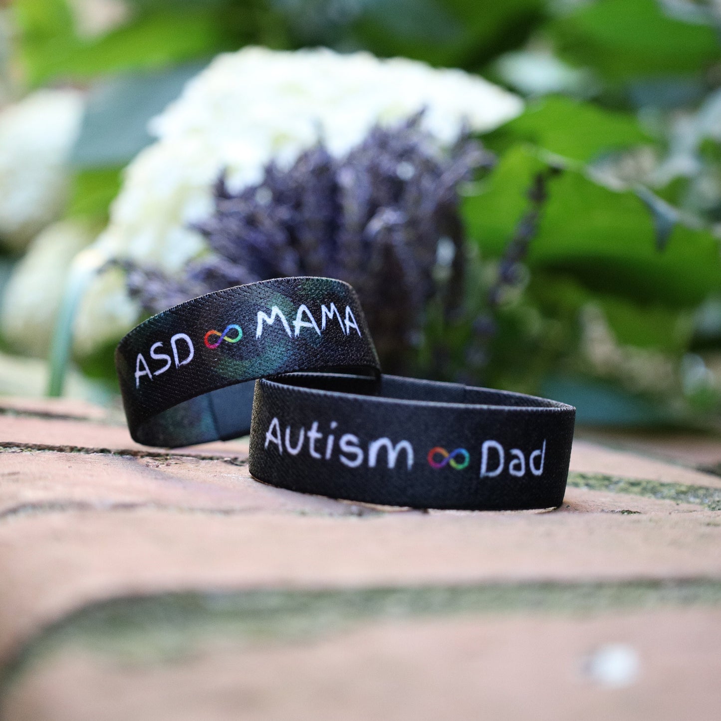 Autism Dad Motivational Awareness Wristband Reversible Bracelet // Gifts for Him // Inspirational Gifts // Love Needs No Words