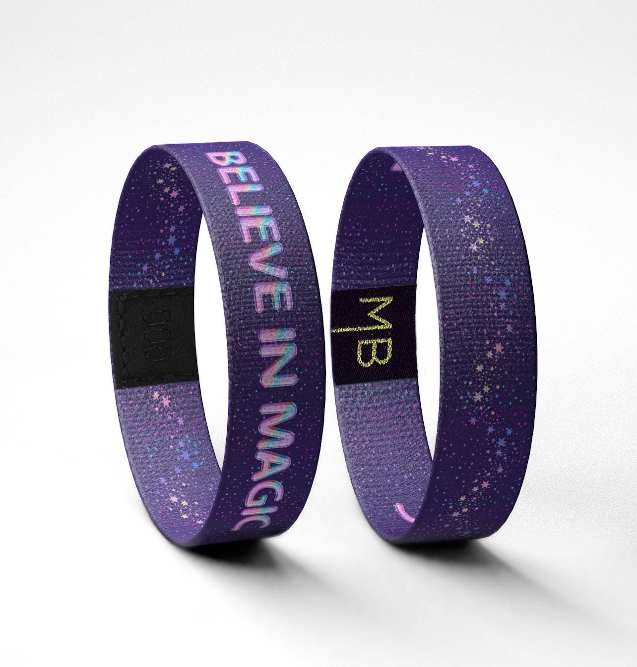 Believe in Magic reversible wristband // mental health bracelet // Inspirational wristband // gift for her