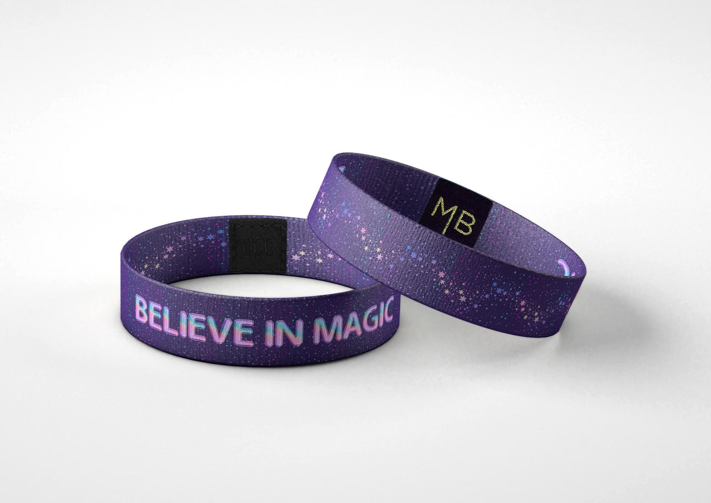 Believe in Magic reversible wristband // mental health bracelet // Inspirational wristband // gift for her