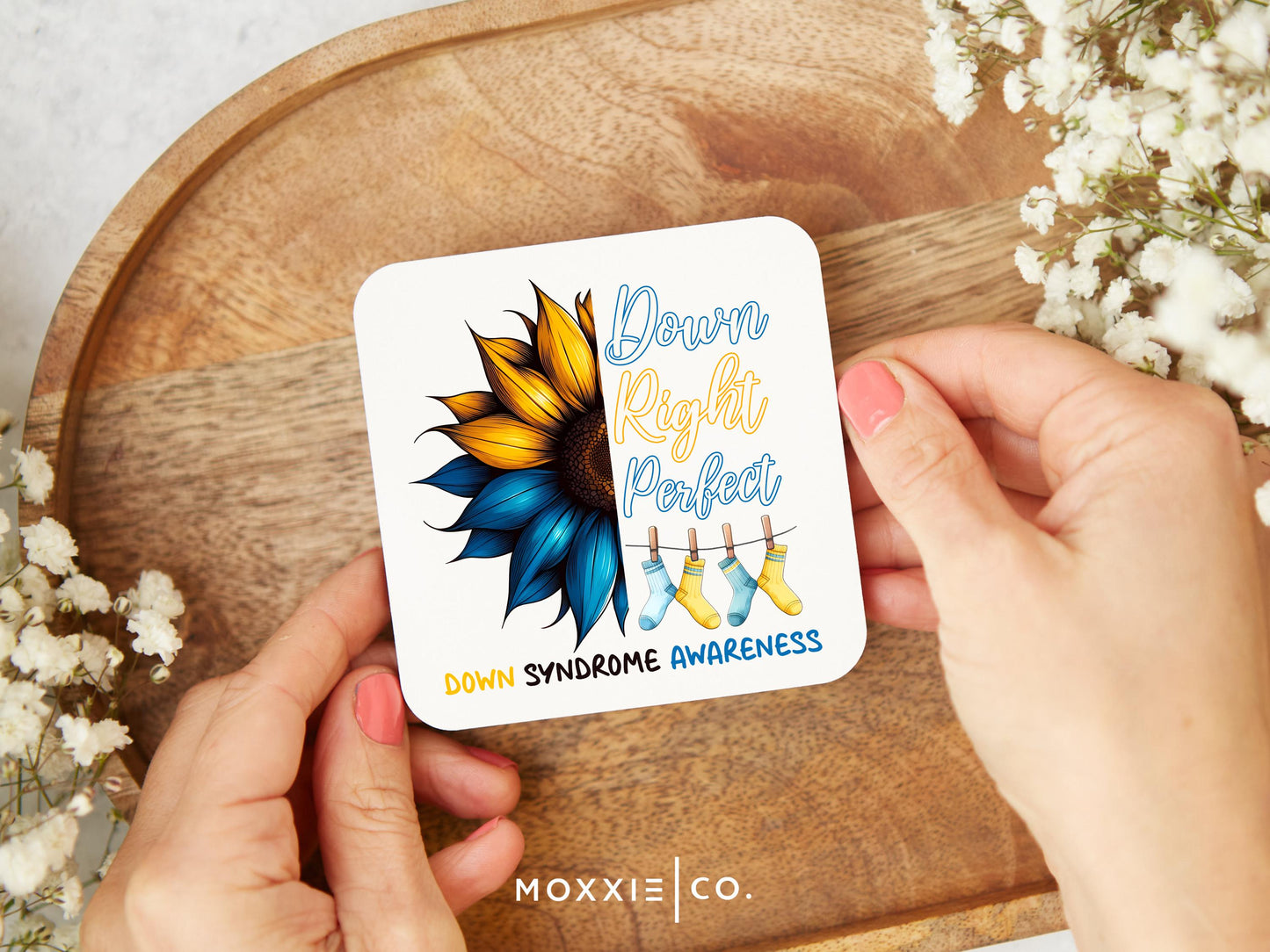 Down Right Perfect Down Syndrome Awareness Magnet | Uplifting Gift - Moxxie Co.