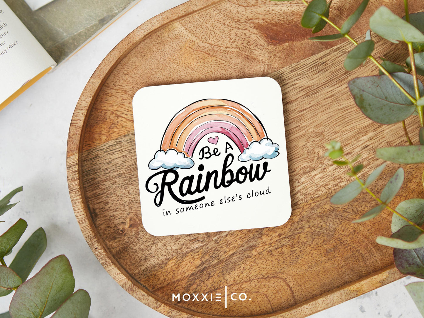 Be a Rainbow in Someone Elses Cloud Motivational Magnet | Uplifting Gift | Mental Health Awareness - Moxxie Co.