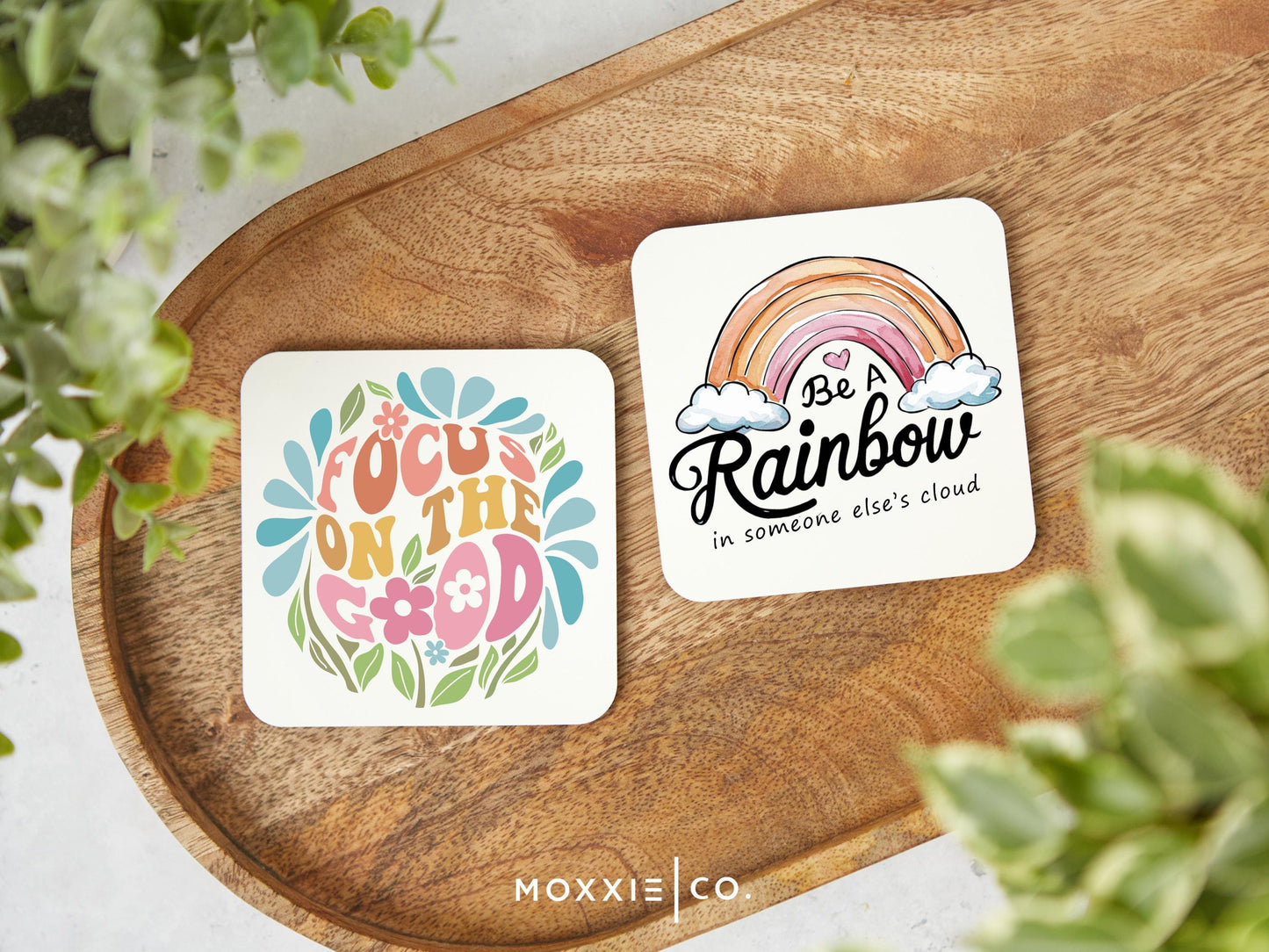 Focus on the Good" Motivational Magnet | Mental Health Awareness Uplifting Gift - Moxxie Co.