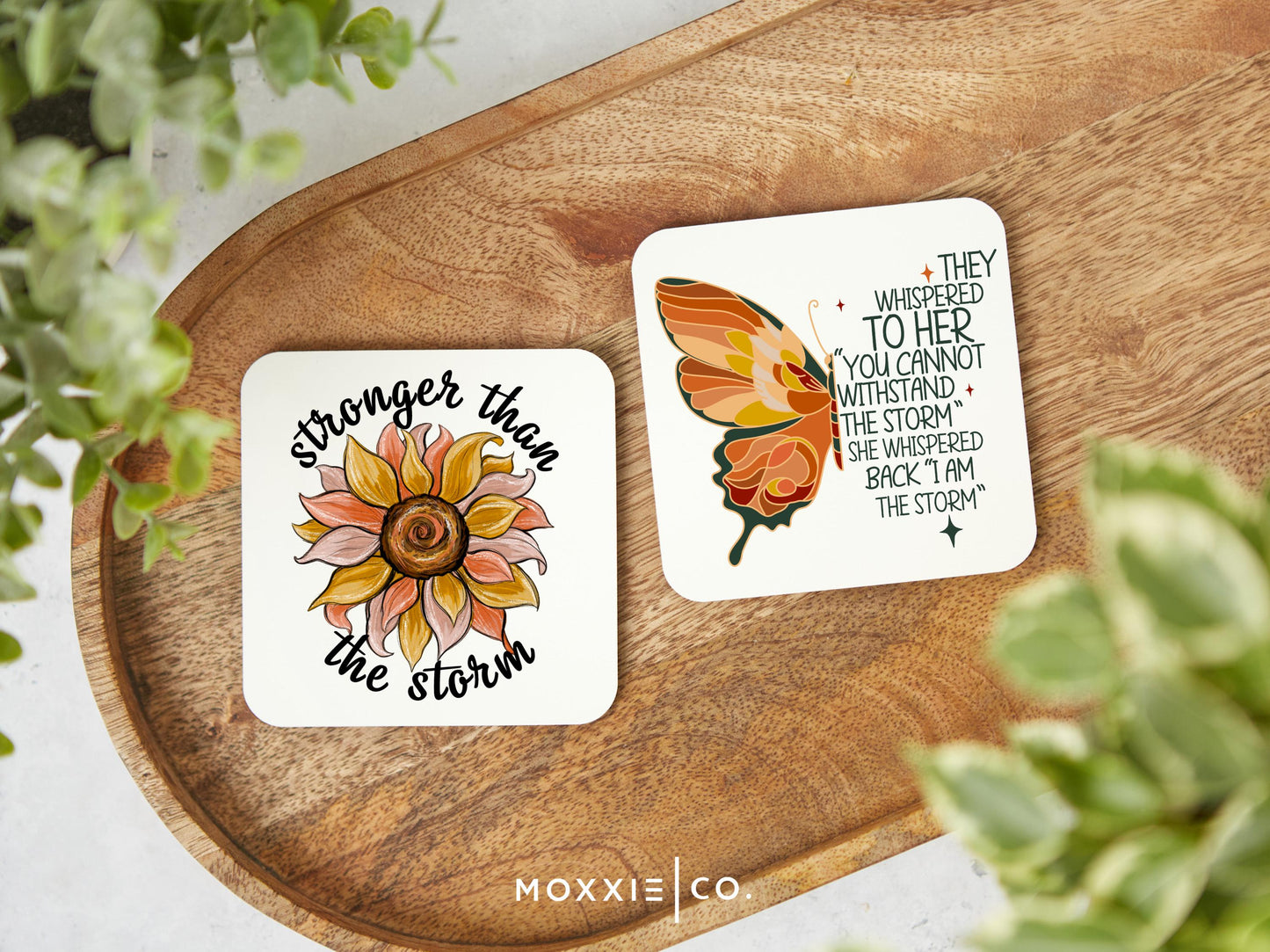 Stronger than the Storm Sunflower Mother's Day Gift Motivational Magnet | Inspirational Gift - Moxxie Co.