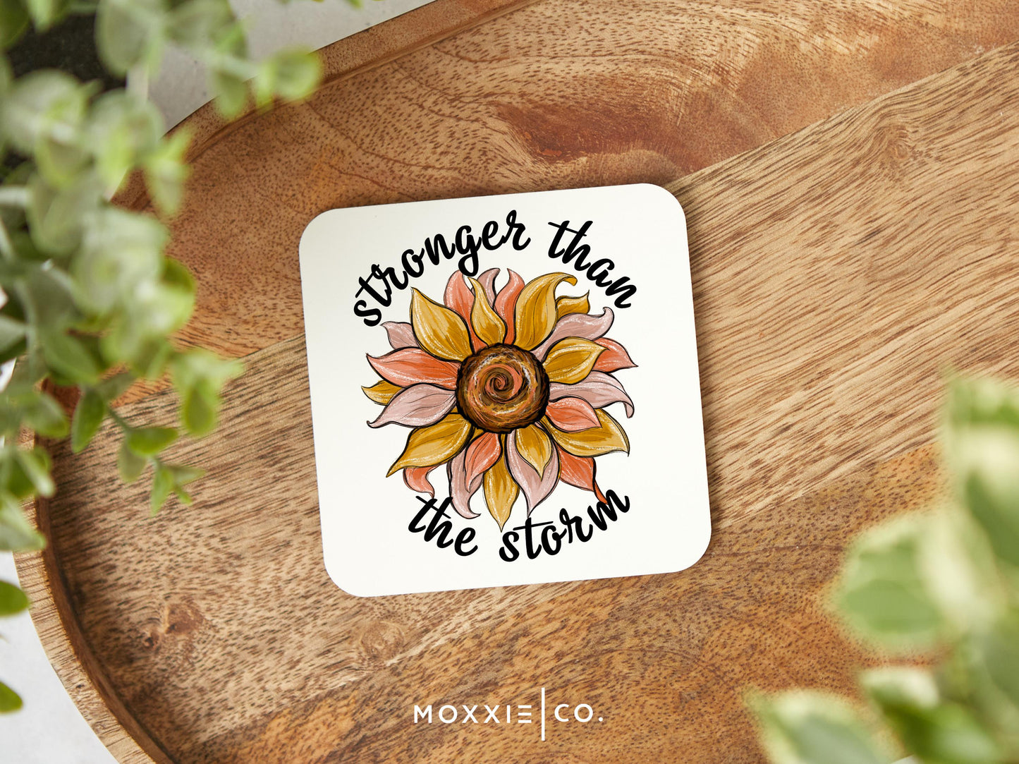 Stronger than the Storm Sunflower Mother's Day Gift Motivational Magnet | Inspirational Gift - Moxxie Co.