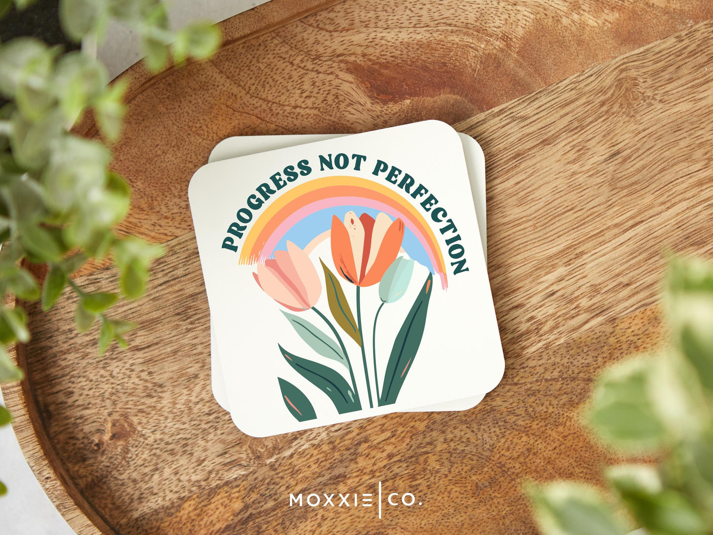 Progress Not Perfection Motivational Magnet | Inspirational Gift - Moxxie Co.