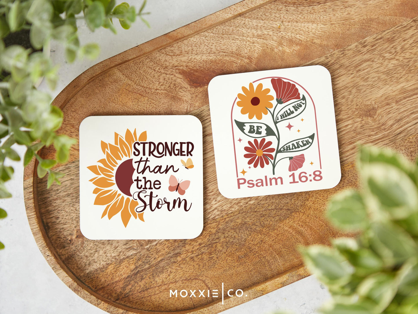 Stronger Than the Storm Motivational Magnet | Resilience Gift - Moxxie Co.