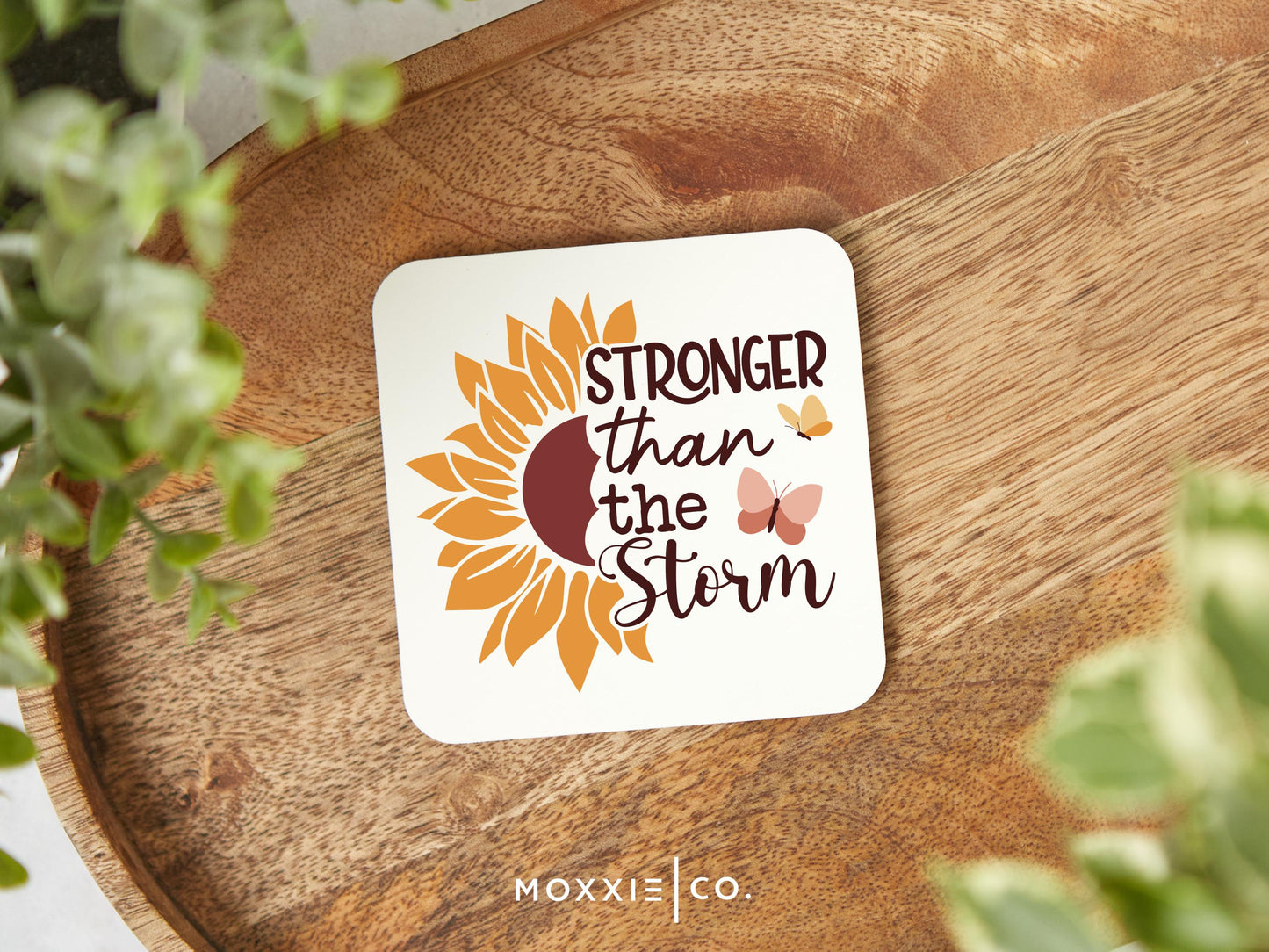 Stronger Than the Storm Motivational Magnet | Resilience Gift - Moxxie Co.
