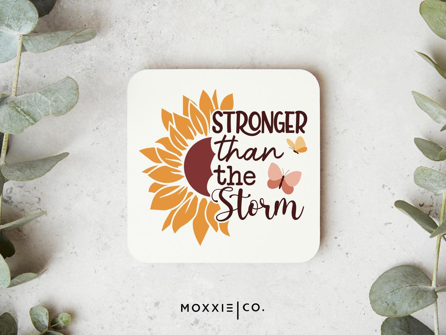 Stronger Than the Storm Motivational Magnet | Resilience Gift - Moxxie Co.