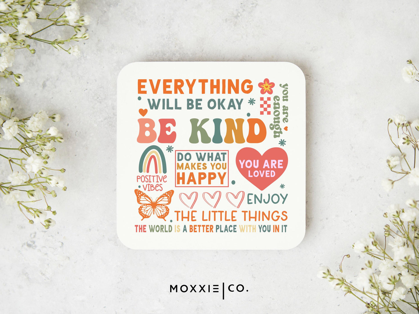 Be Kind Motivational Magnet | Inspirational Gift - Moxxie Co.