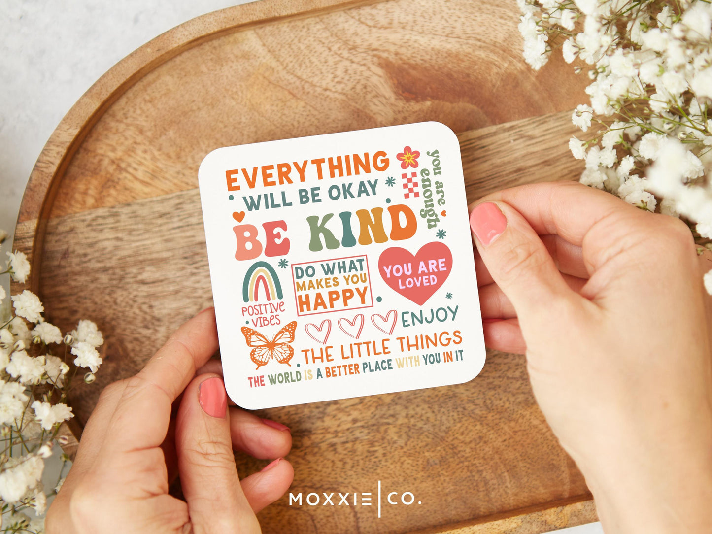 Be Kind Motivational Magnet | Inspirational Gift - Moxxie Co.