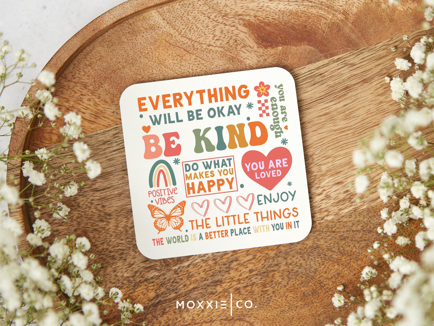 Be Kind Motivational Magnet | Inspirational Gift - Moxxie Co.