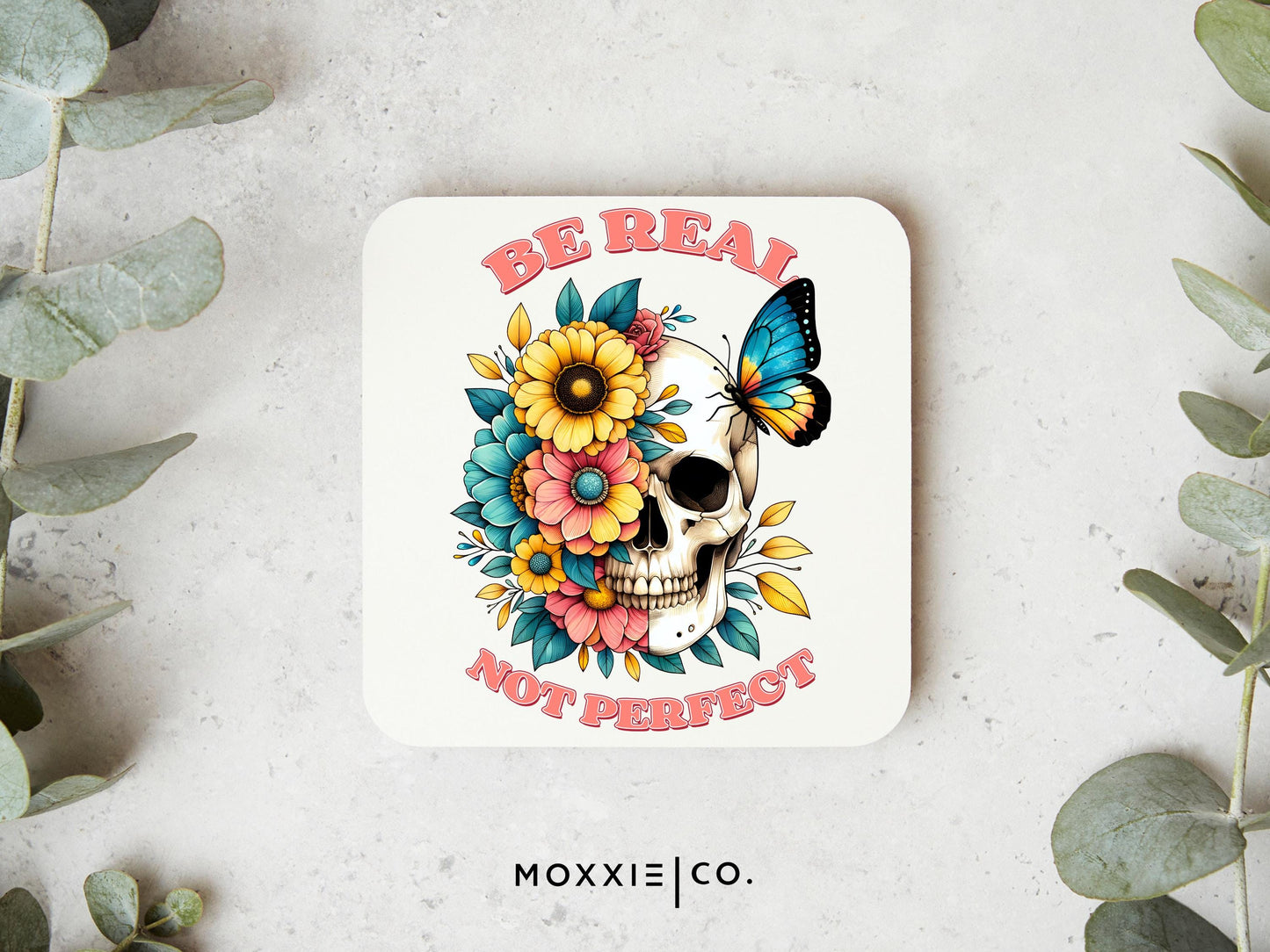 Be Real Not Perfect Bible Verse Motivational Magnet | Inspirational Gift - Moxxie Co.