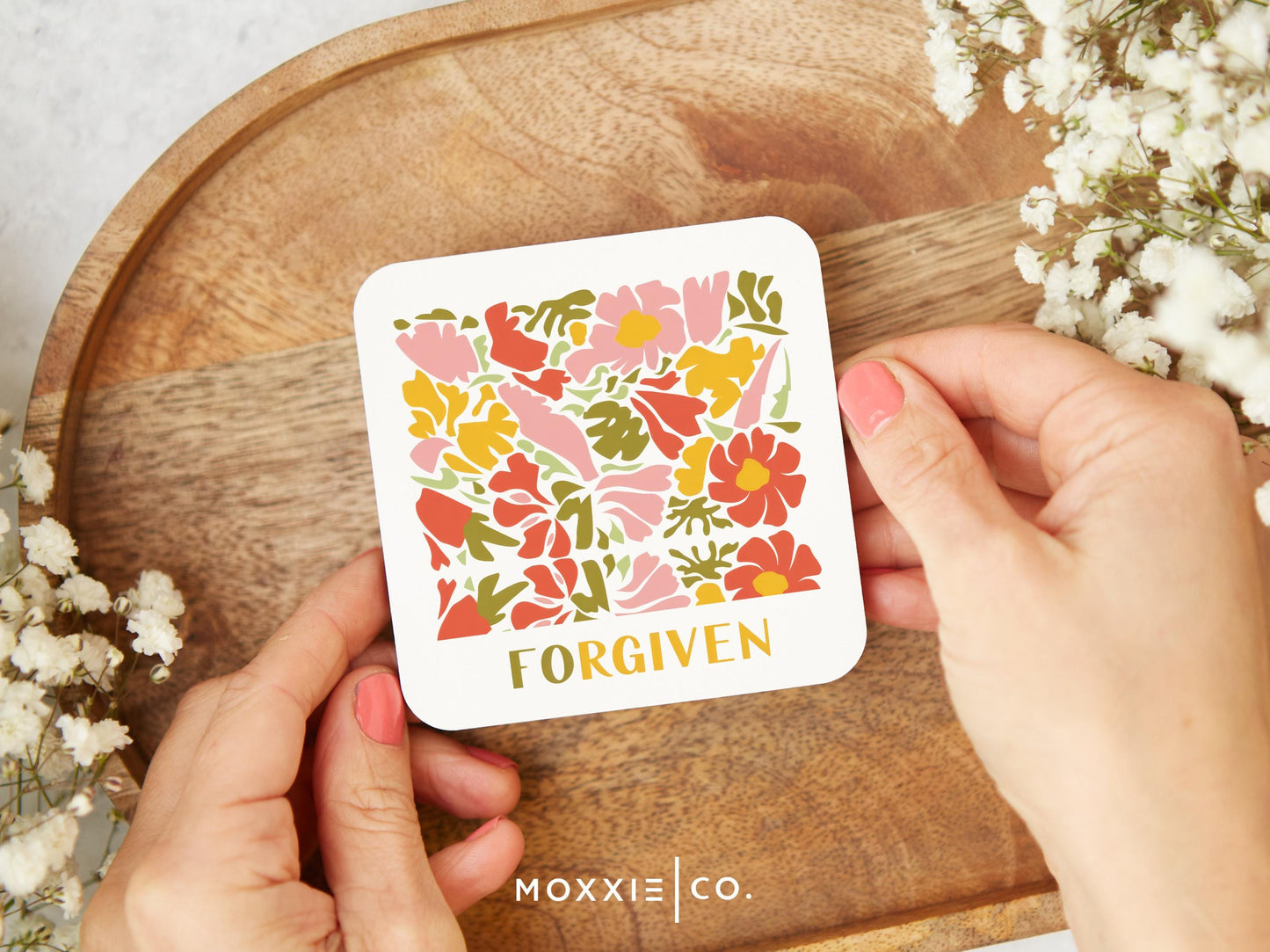 Forgiven Bible Verse Quote Motivational Magnet | Inspirational Gift - Moxxie Co.