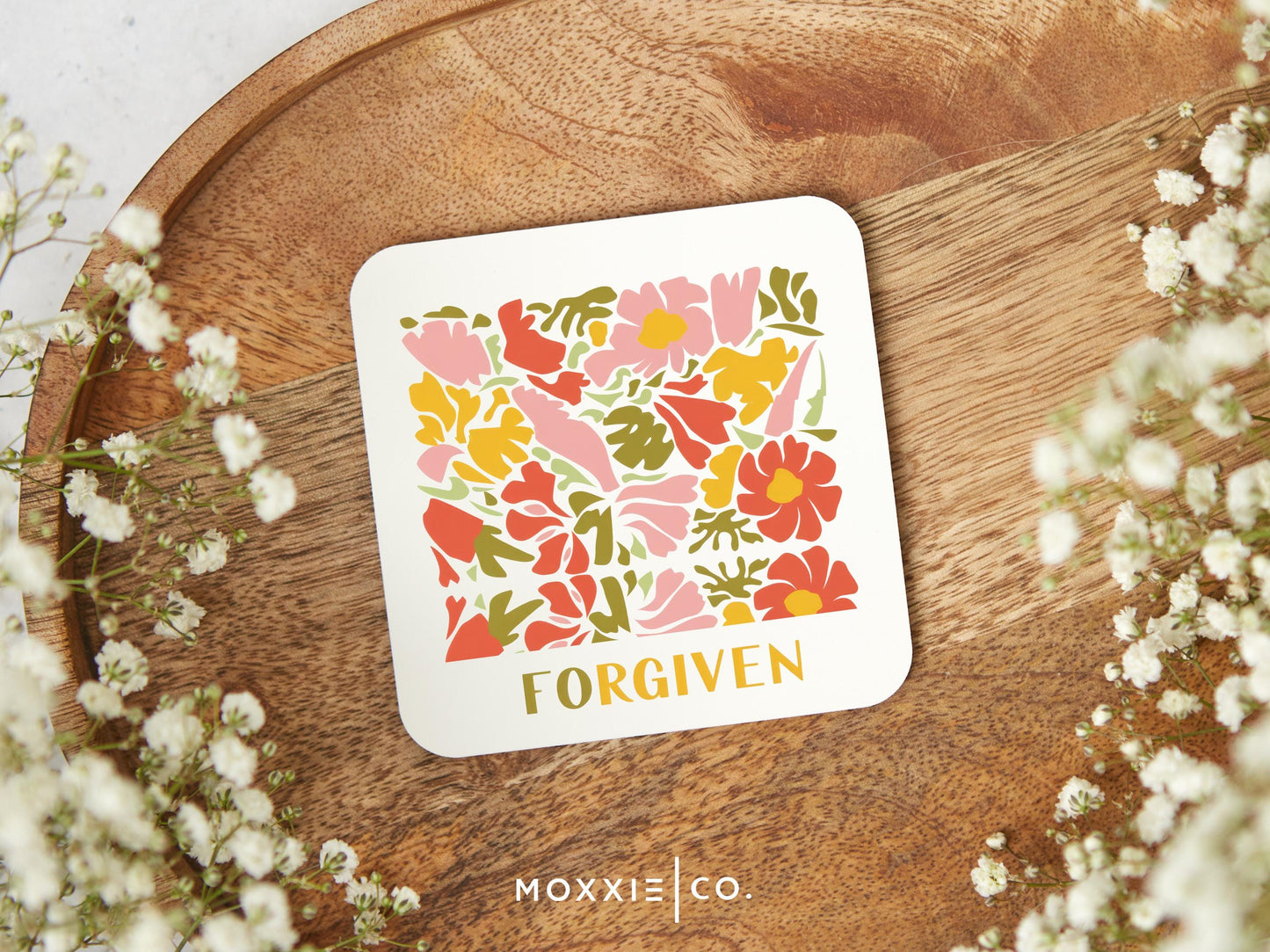 Forgiven Bible Verse Quote Motivational Magnet | Inspirational Gift - Moxxie Co.