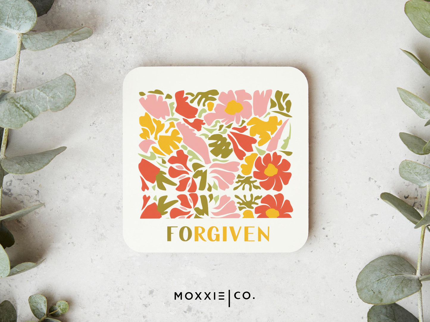 Forgiven Bible Verse Quote Motivational Magnet | Inspirational Gift - Moxxie Co.