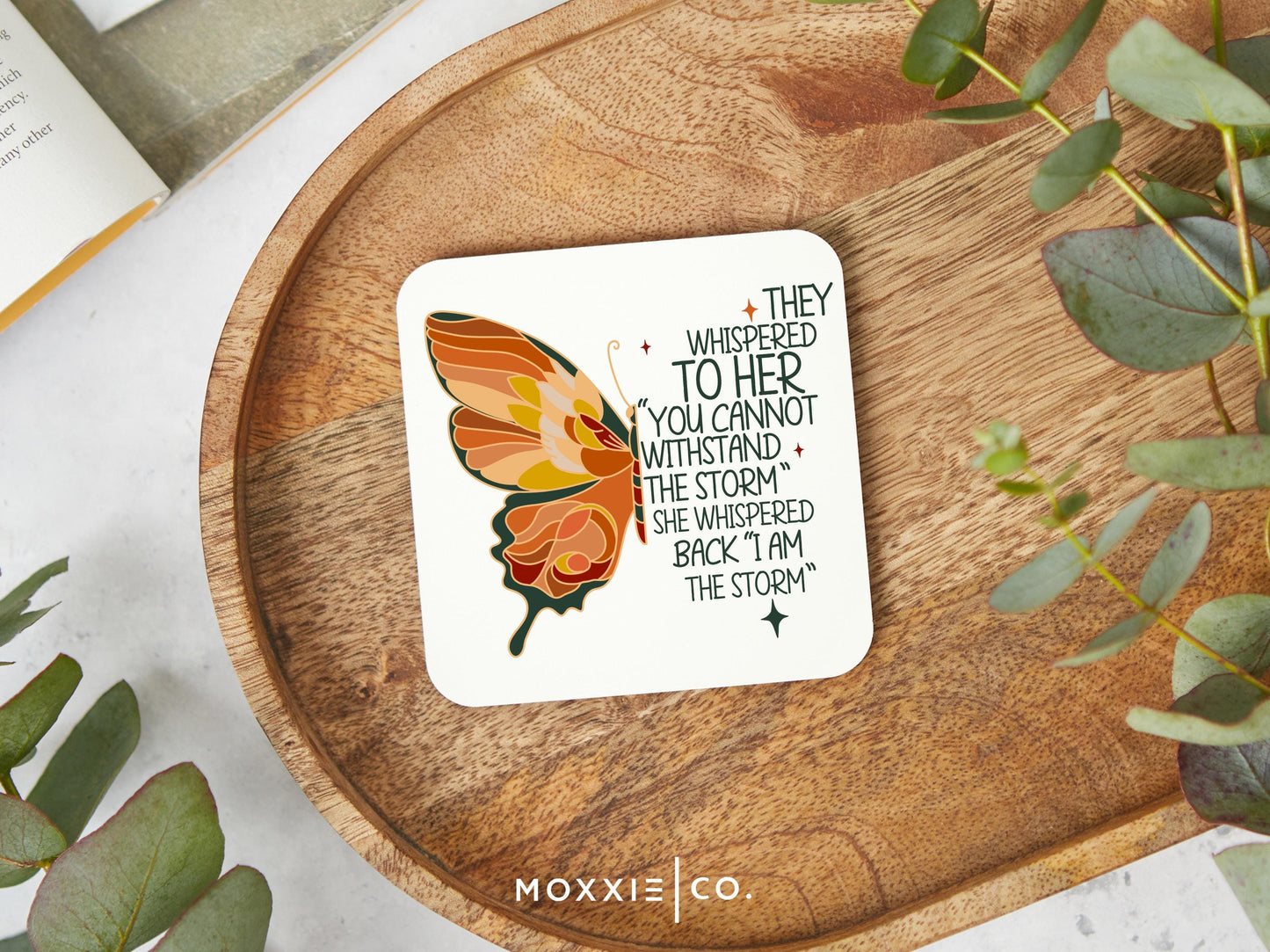 I am the the Storm Butterfly Mother's Day Gift Quote Motivational Magnet | Inspirational Gift - Moxxie Co.
