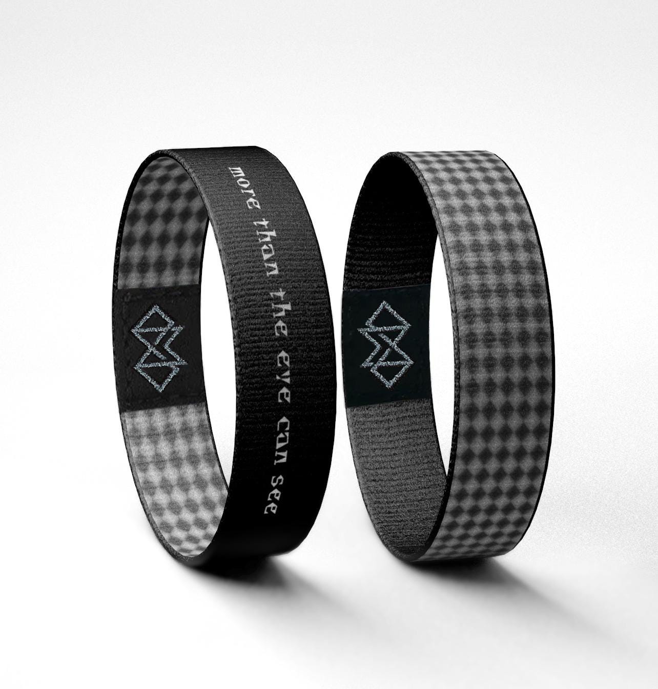 More Than the Eye Can See Bracelet Reversible Optical Illusion Style | Self Worth Reminder | Mental Health Awareness Gift
