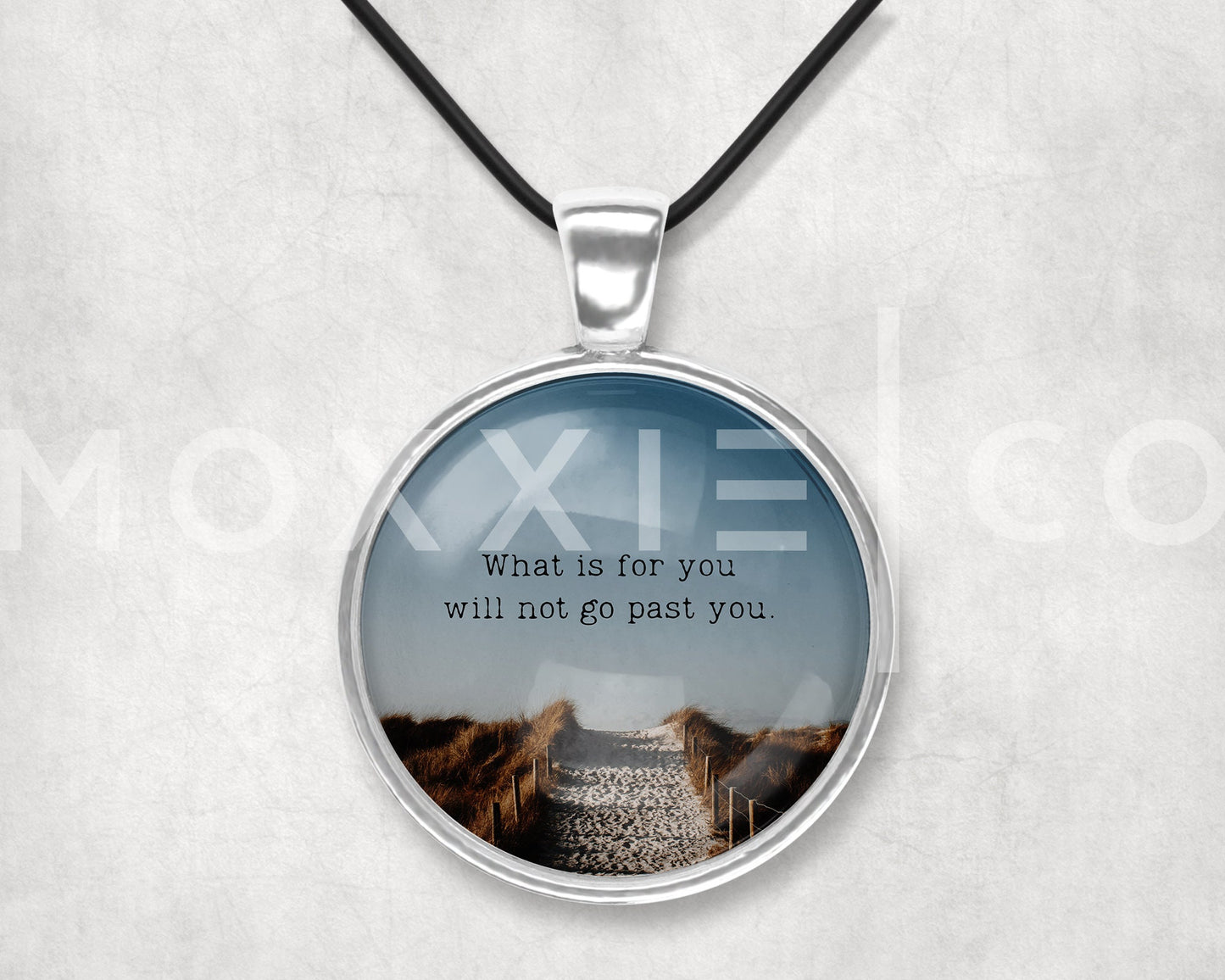 What is for You // Quote Faith Mental Health Anxiety Depression ADHD Awareness Support Pendant Necklace Jewelry // Gifts for Her // Keychain