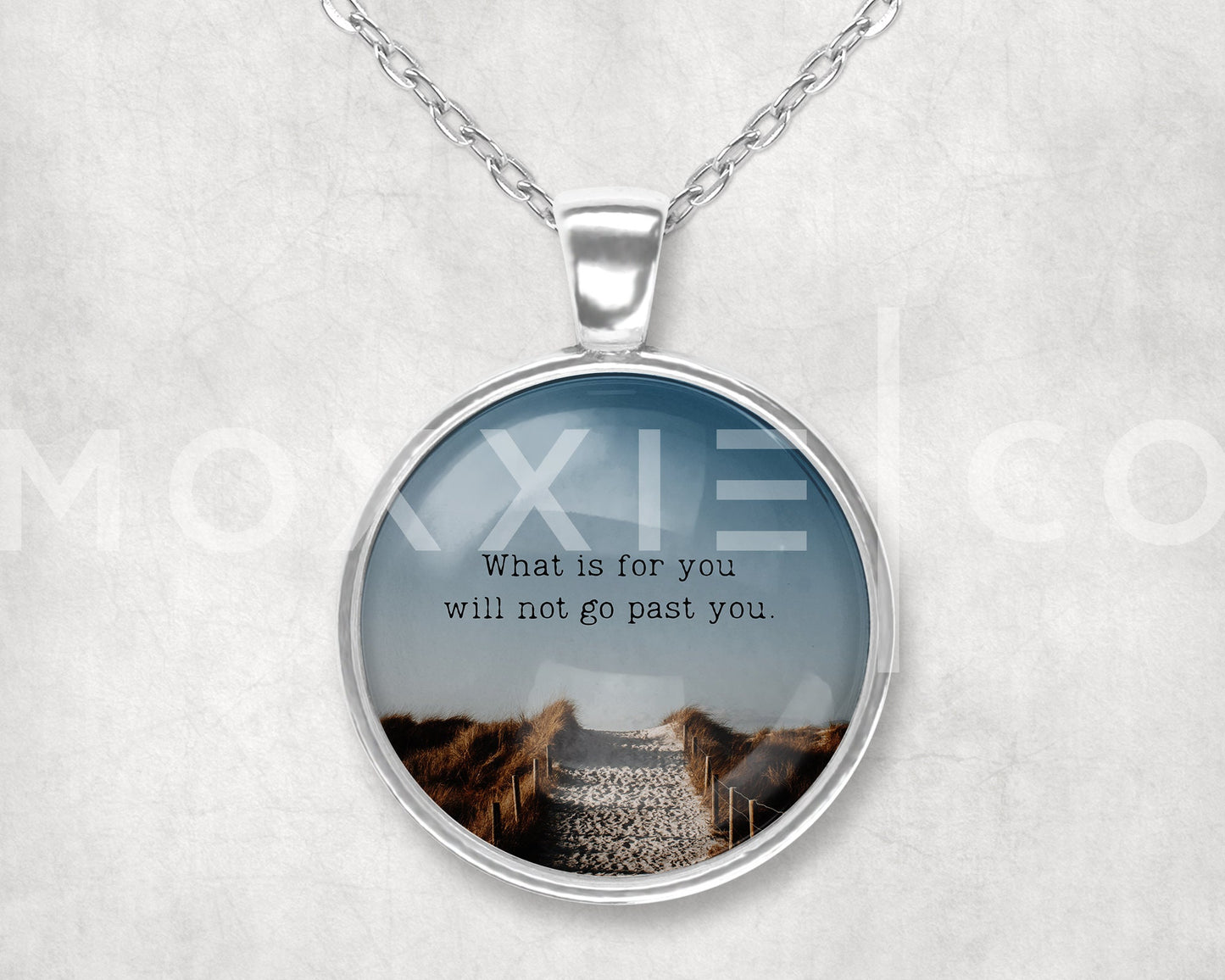What is for You // Quote Faith Mental Health Anxiety Depression ADHD Awareness Support Pendant Necklace Jewelry // Gifts for Her // Keychain