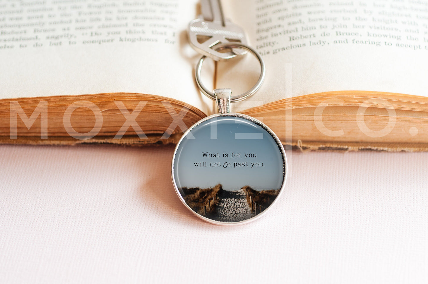 What is for You // Quote Faith Mental Health Anxiety Depression ADHD Awareness Support Pendant Necklace Jewelry // Gifts for Her // Keychain