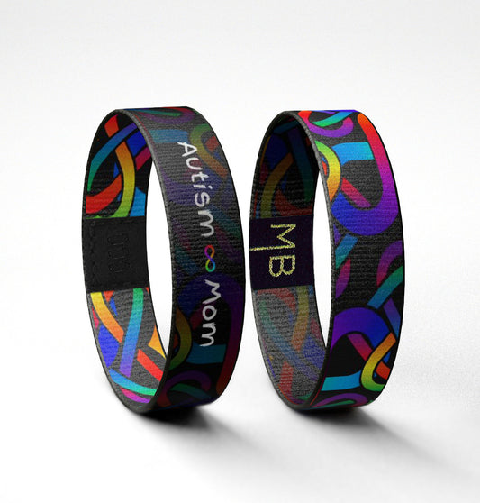 Autism Mom Motivational Awareness Wristband Reversible Bracelet // Gifts for Her // Inspirational Gifts //