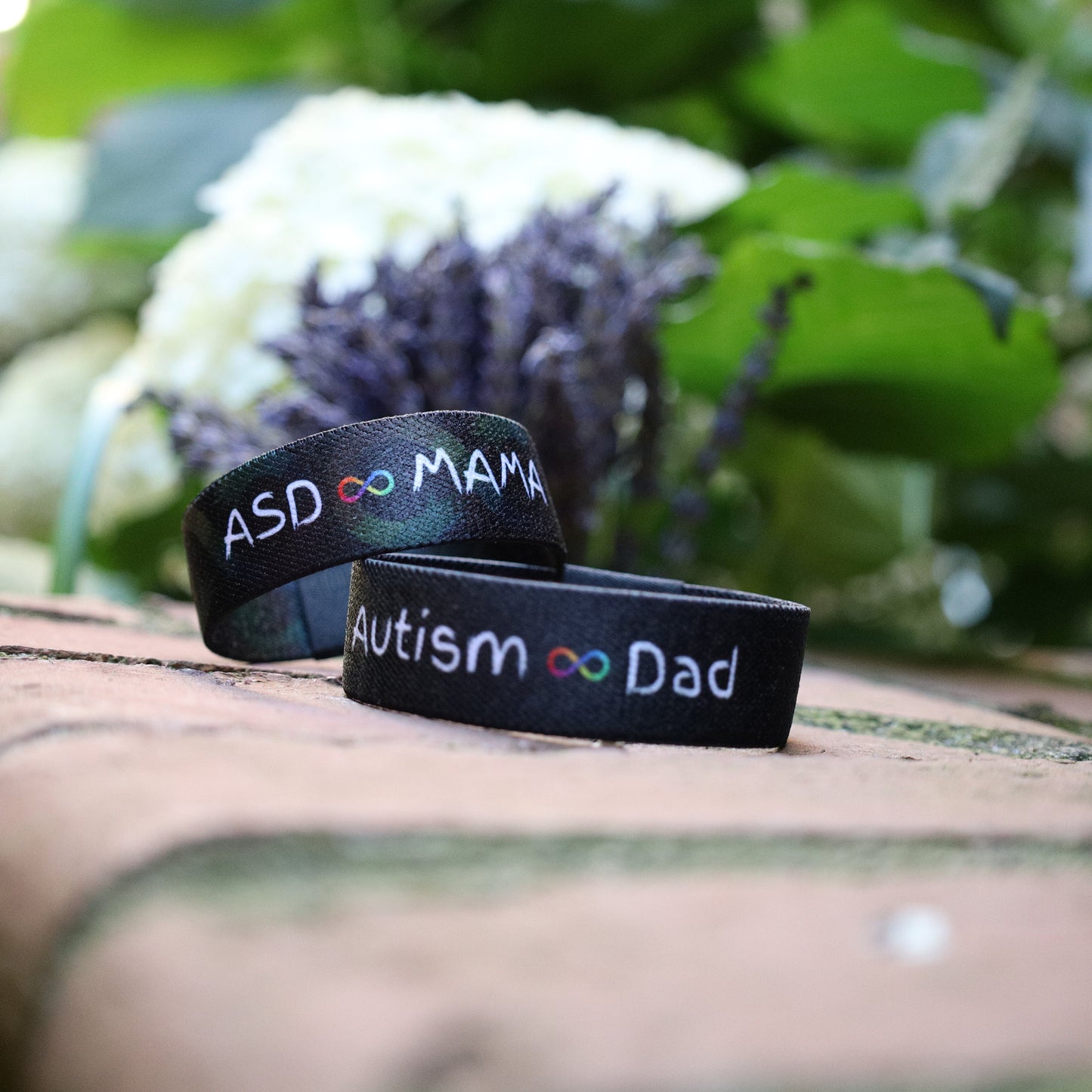 Autism Dad Motivational Awareness Wristband Reversible Bracelet // Gifts for Him // Inspirational Gifts // Love Needs No Words