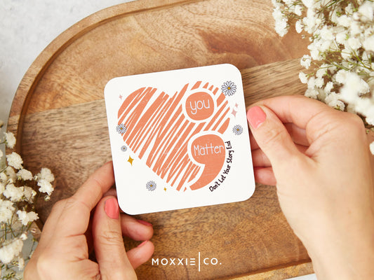 You Matter Motivational Magnet | Uplifting Inspirational Magnet Gift for Home or Office - Moxxie Co.