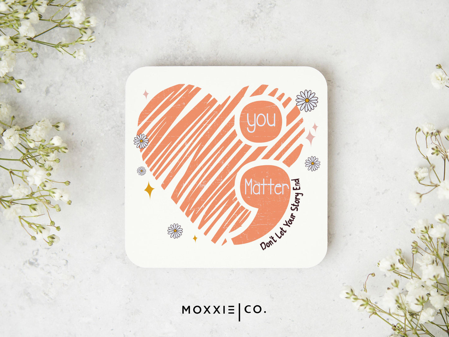 You Matter Motivational Magnet | Uplifting Inspirational Magnet Gift for Home or Office - Moxxie Co.