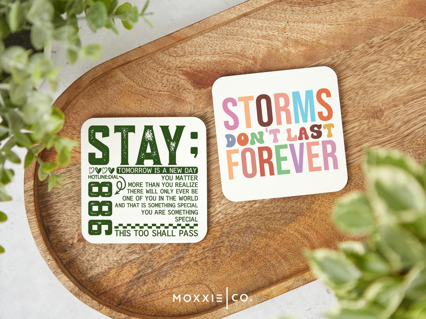 Stay; Tomorrow is a New Day Motivational Magnet | Encouraging Gift - Moxxie Co.