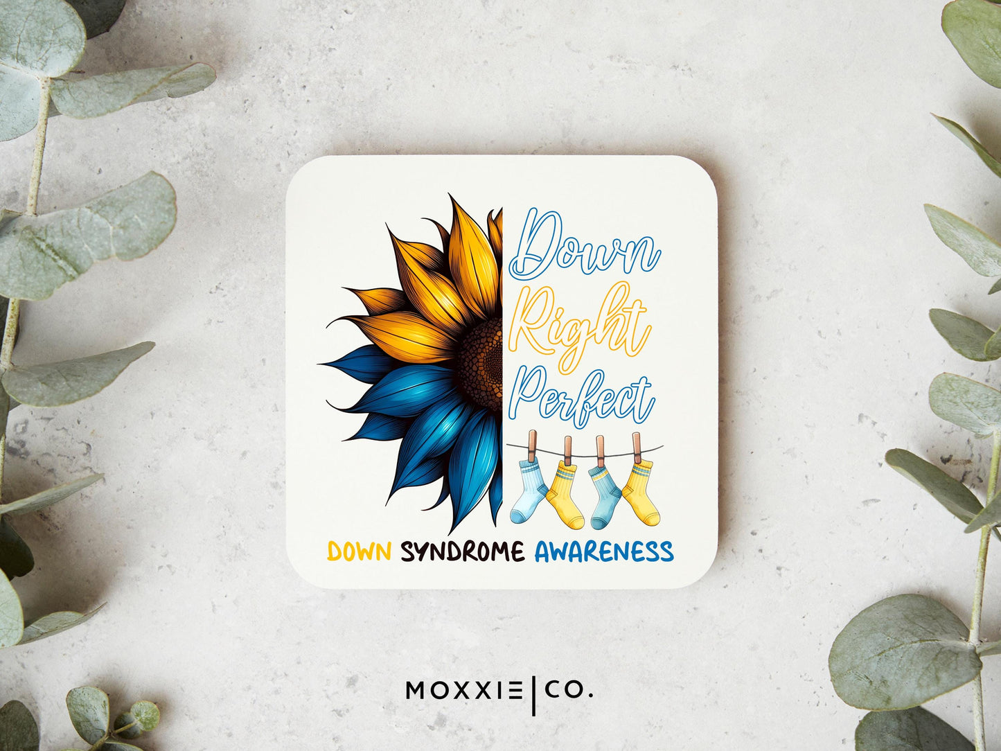 Down Right Perfect Down Syndrome Awareness Magnet | Uplifting Gift - Moxxie Co.