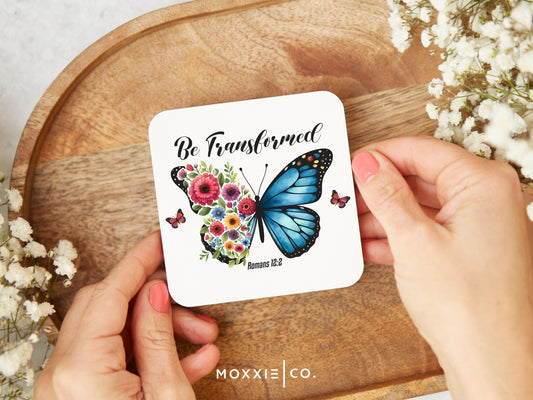 Be Transformed Romans 12:2 Motivational Magnet | Inspirational Gift - Moxxie Co.