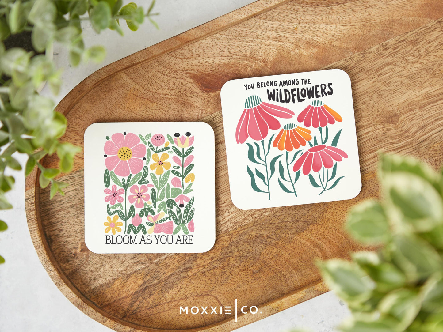 Bloom As You Are Floral Motivational Magnet | Inspirational Gift - Moxxie Co.