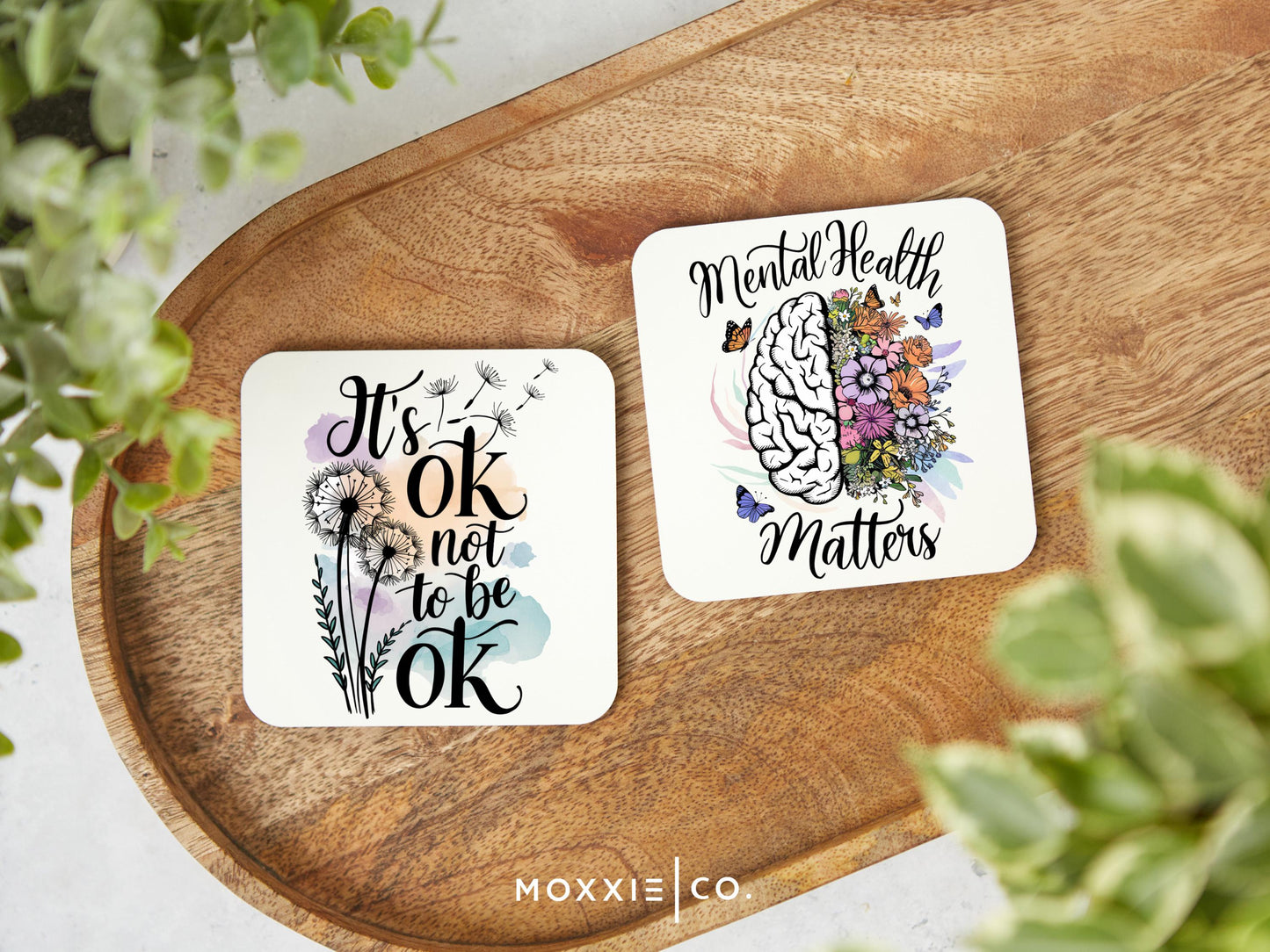 Its Ok Not to Be Ok Motivational Magnet | Mental Health Awareness Gift - Moxxie Co.