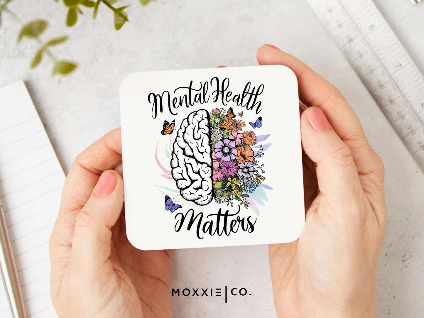 Mental Health Matters Motivational Magnet | Inspirational Gift - Moxxie Co.