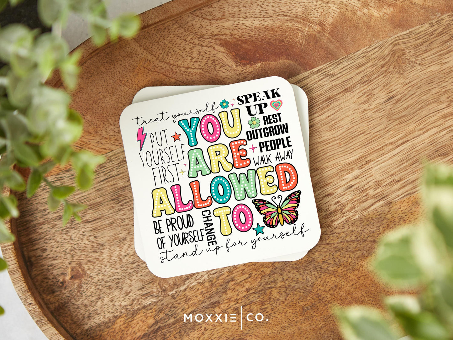 You Are Allowed to Change Motivational Magnet | Mental Health Awareness Inspirational Gift - Moxxie Co.