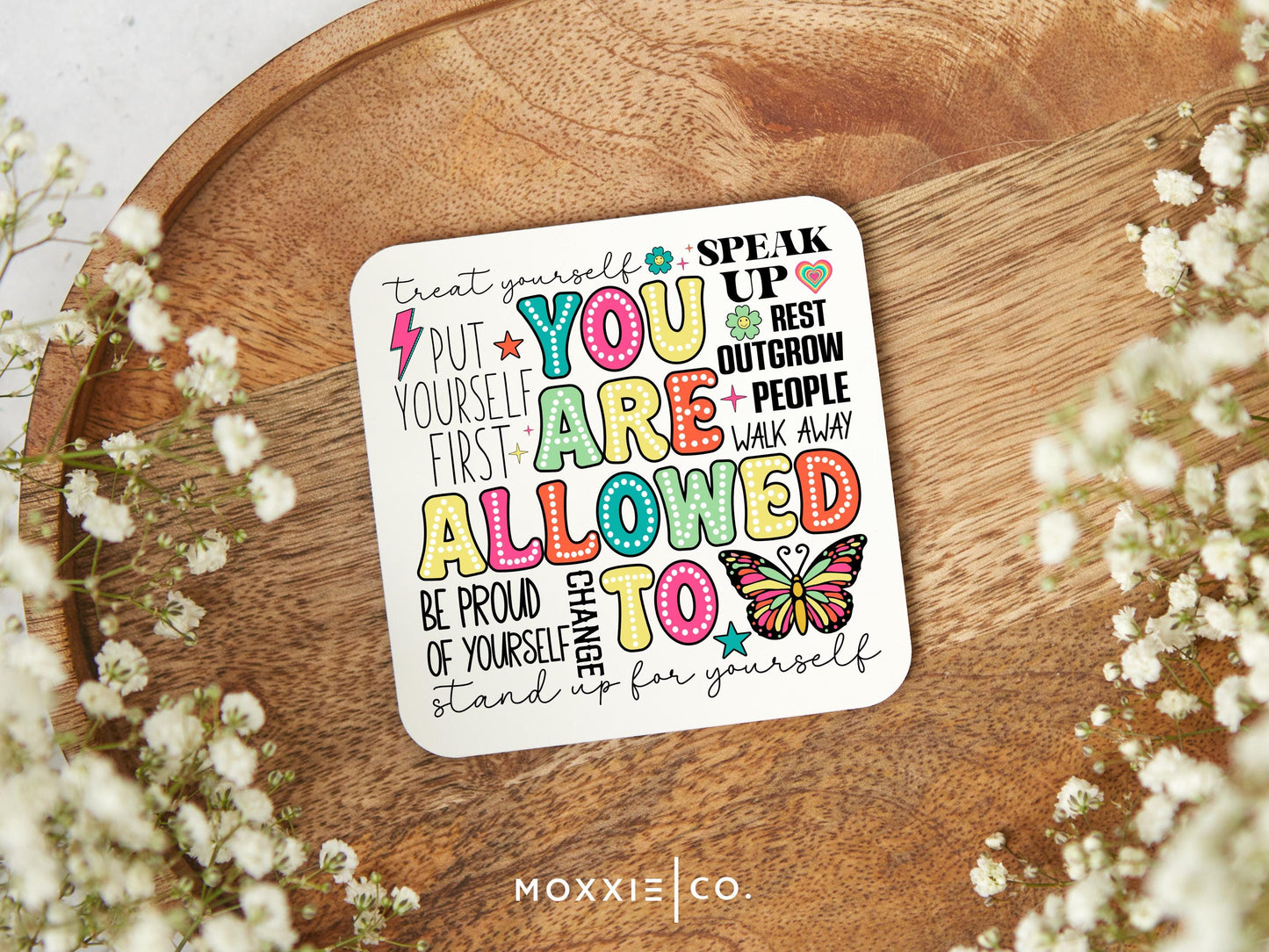 You Are Allowed to Change Motivational Magnet | Mental Health Awareness Inspirational Gift - Moxxie Co.