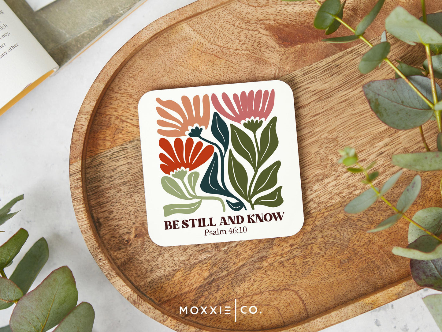 Be Still and Know Psalm 46:10 Bible Verse Motivational Magnet | Inspirational Gift - Moxxie Co.