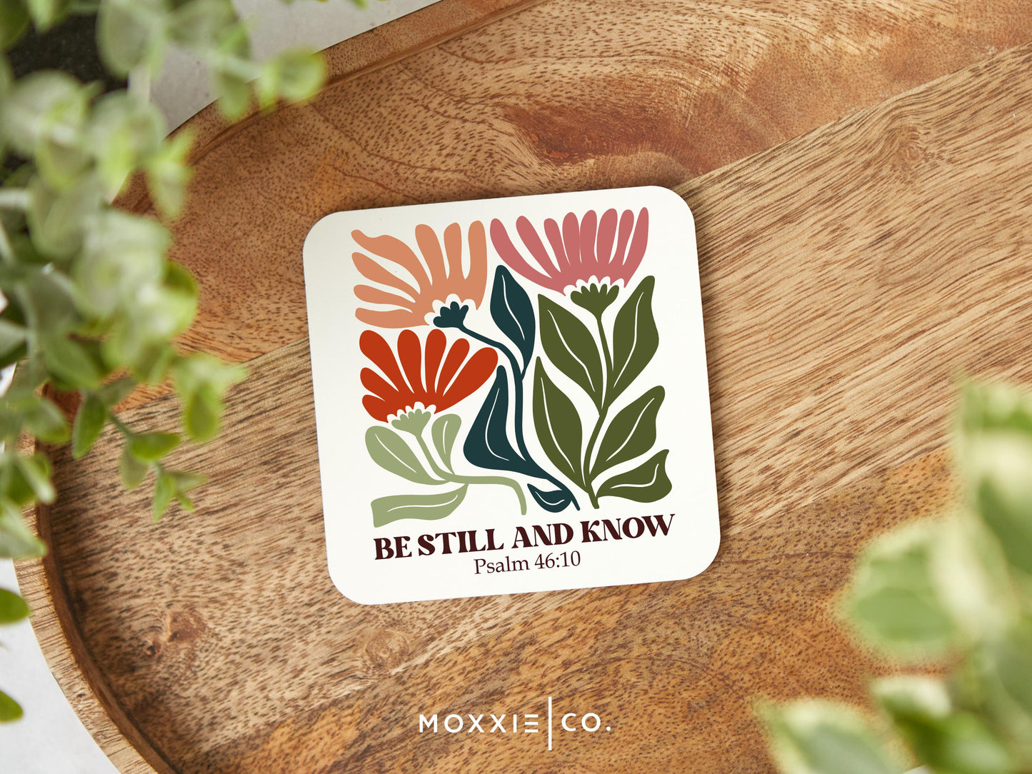 Be Still and Know Psalm 46:10 Bible Verse Motivational Magnet | Inspirational Gift - Moxxie Co.
