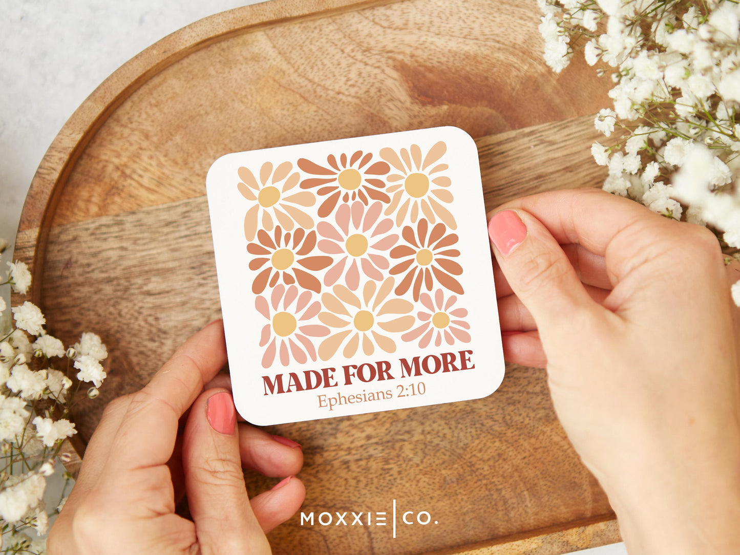 Made for More Ephesians 2:10 Bible Verse Motivational Magnet | Inspirational Gift - Moxxie Co.