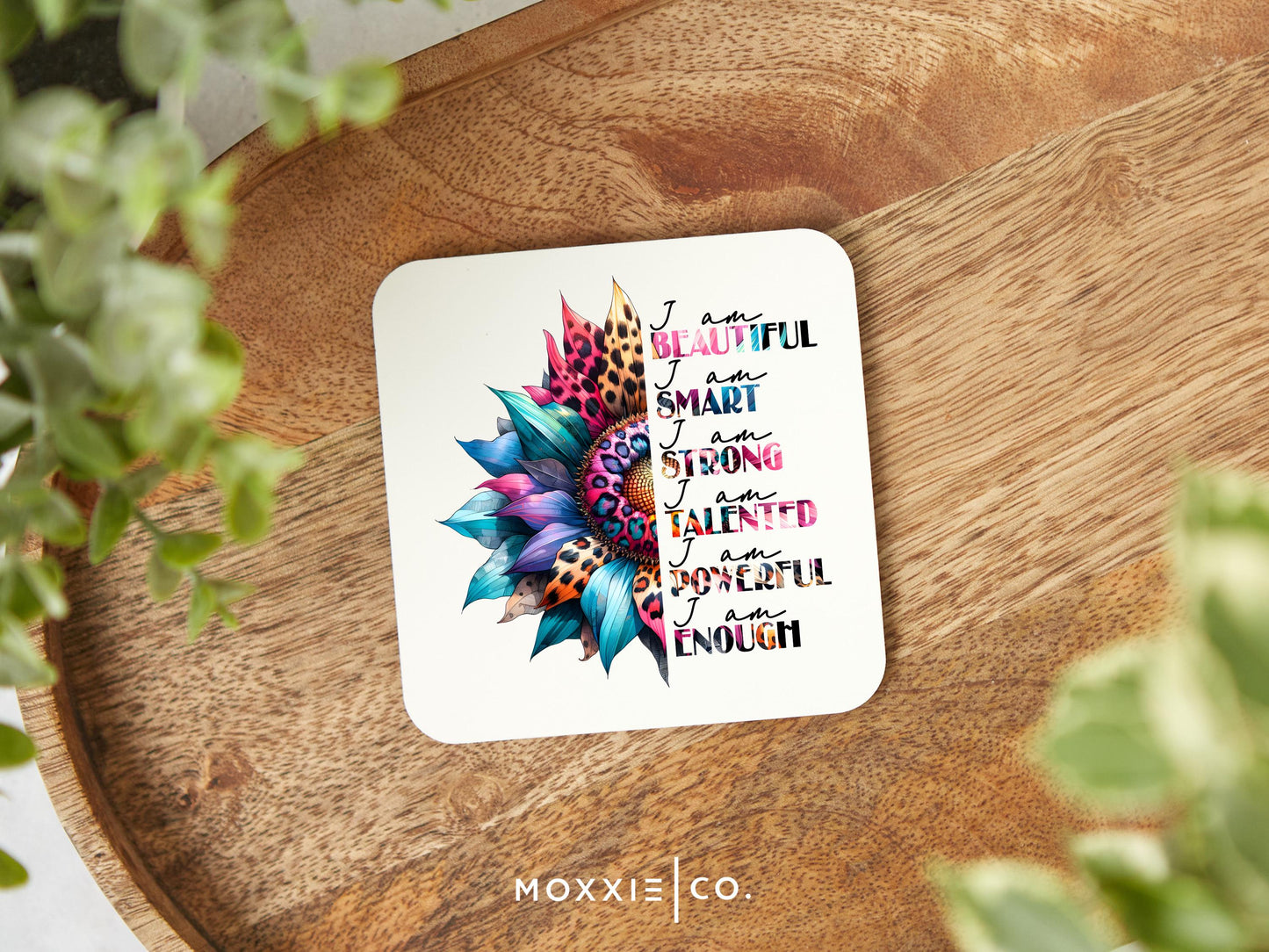 I am Beautiful I Am Smart I am Strong Mantras Motivational Magnet | Inspirational Gift - Moxxie Co.