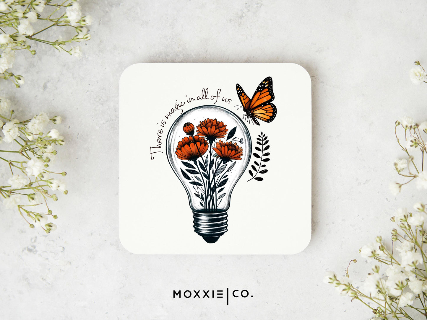 There is Magic in all of Us Butterfly Motivational Magnet | Inspirational Gift - Moxxie Co.