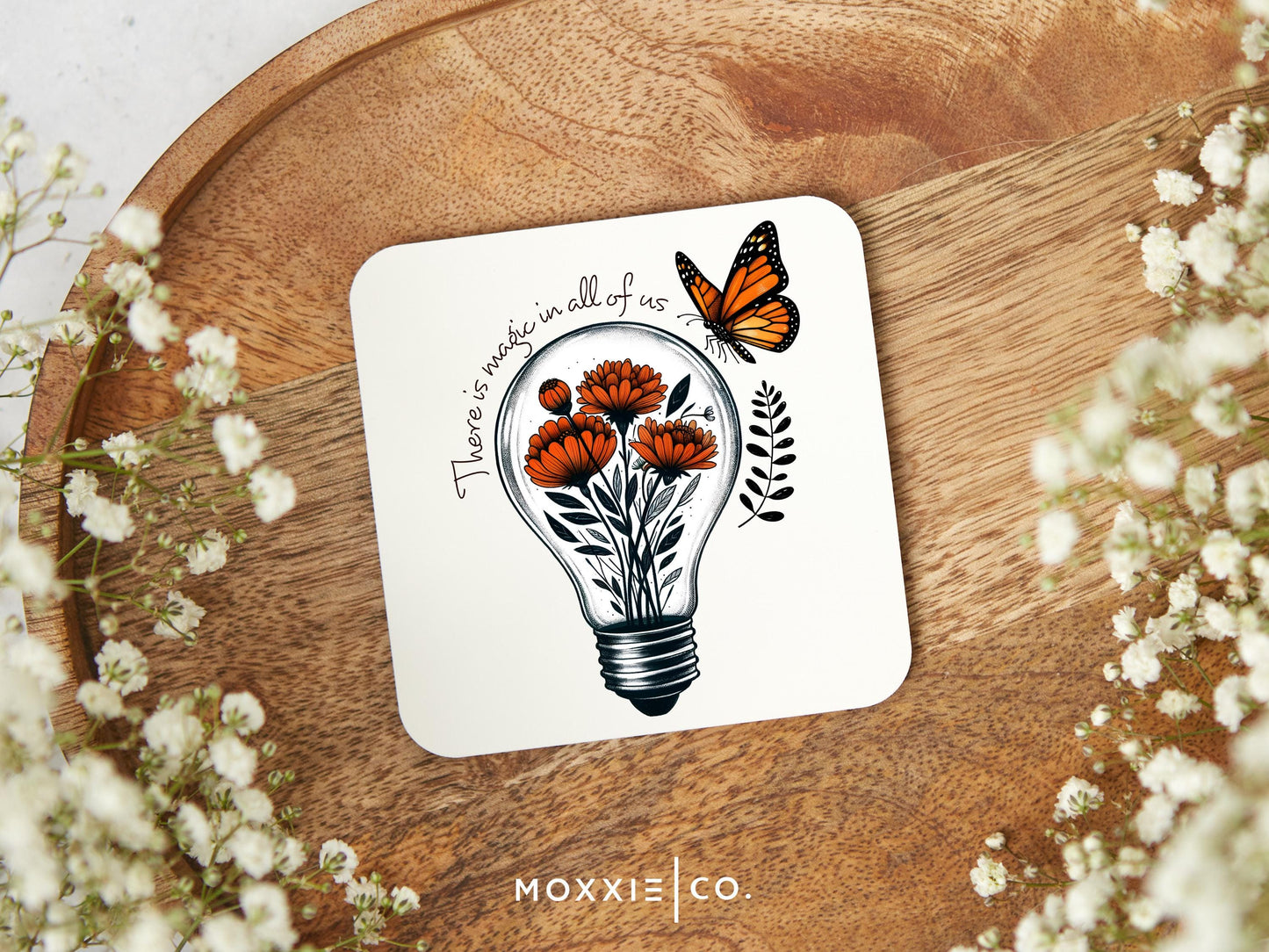 There is Magic in all of Us Butterfly Motivational Magnet | Inspirational Gift - Moxxie Co.