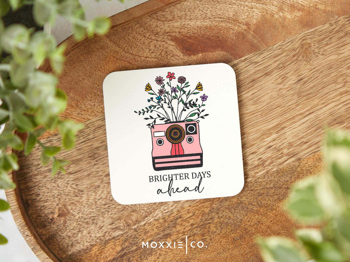 Brighter Days Ahead Photographer Vintage Floral Motivational Magnet | Inspirational Gift - Moxxie Co.
