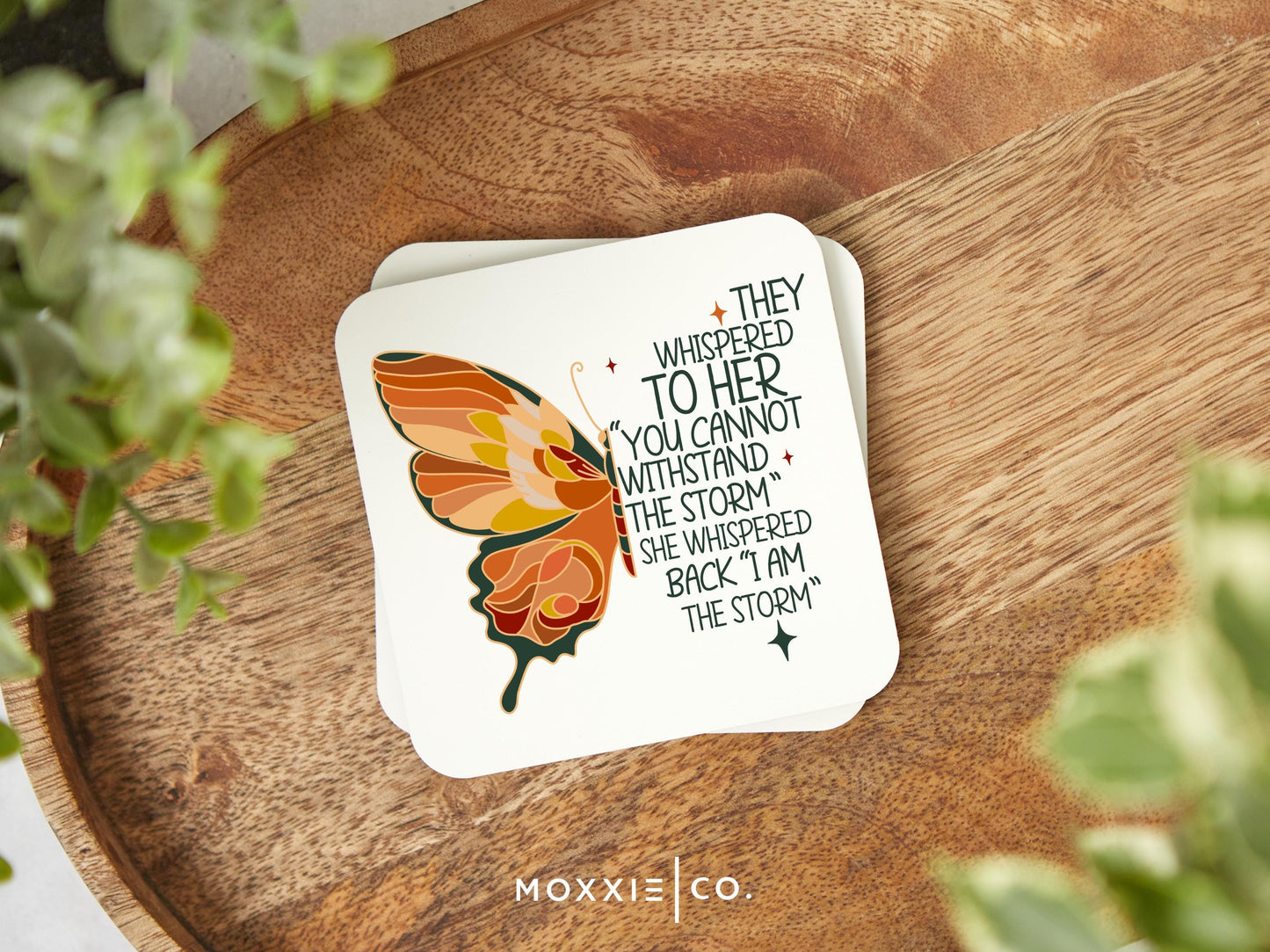 I am the the Storm Butterfly Mother's Day Gift Quote Motivational Magnet | Inspirational Gift - Moxxie Co.