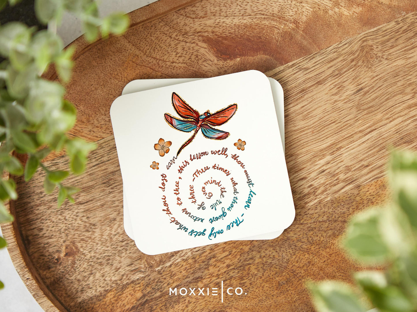 The Rule of Three Dragonfly Dragonfly Mother's Day Gift Quote Motivational Magnet | Inspirational Gift - Moxxie Co.