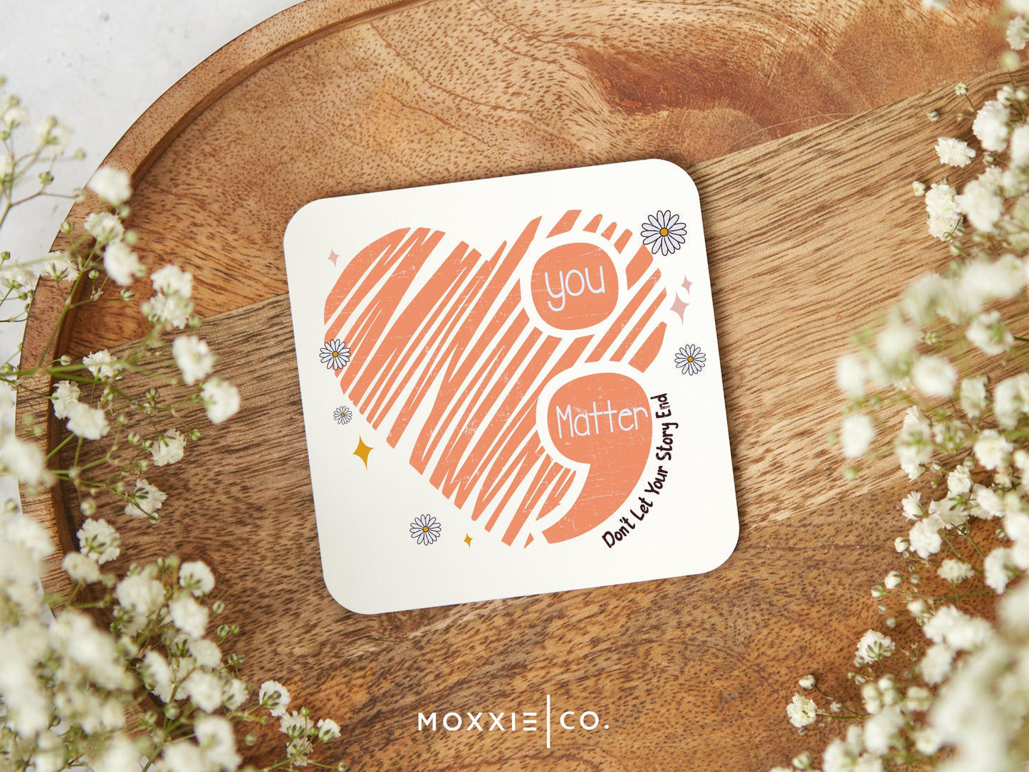 You Matter Motivational Magnet | Uplifting Inspirational Magnet Gift for Home or Office - Moxxie Co.