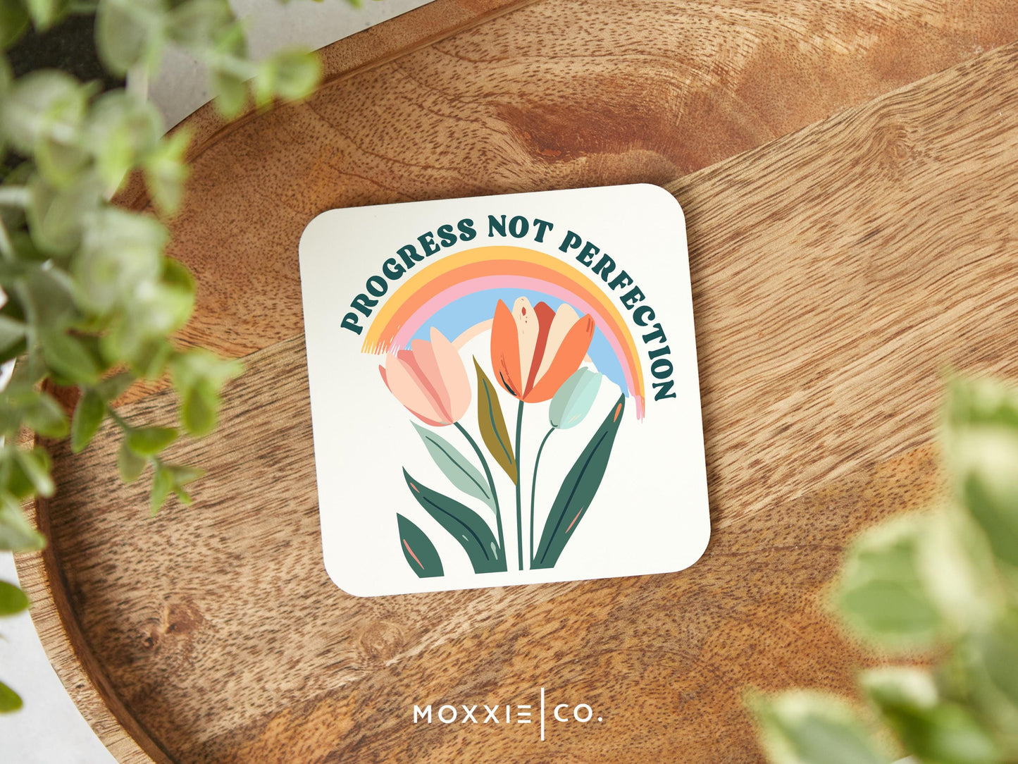 Progress Not Perfection Motivational Magnet | Inspirational Gift - Moxxie Co.