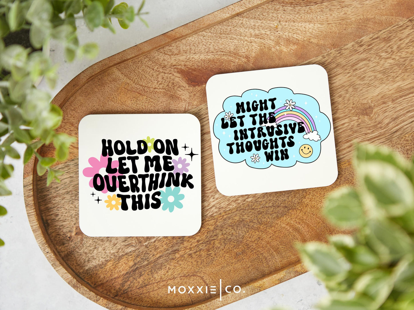 Hold On, Let Me Overthink This Motivational Magnet | Funny Gift for Overthinkers - Moxxie Co.